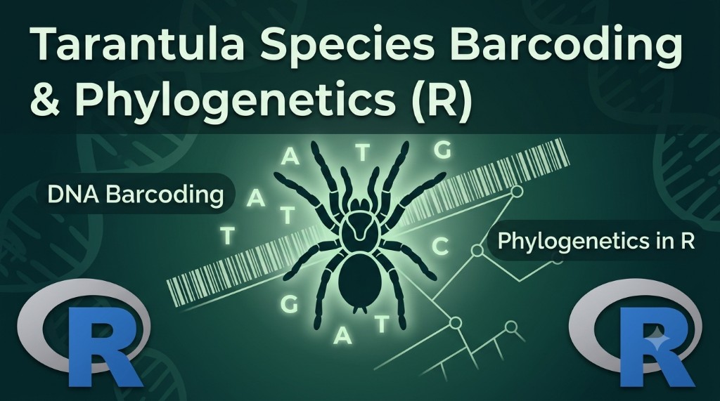 Tarantula Species Barcoding & Phylogenetics (R) screenshot 1 of 1