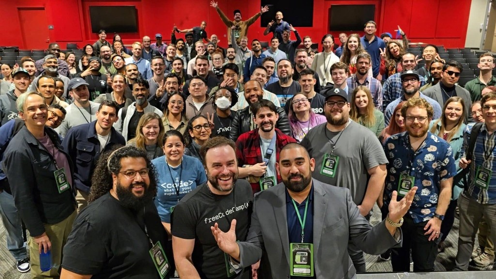 Commit Your Code conference crowd